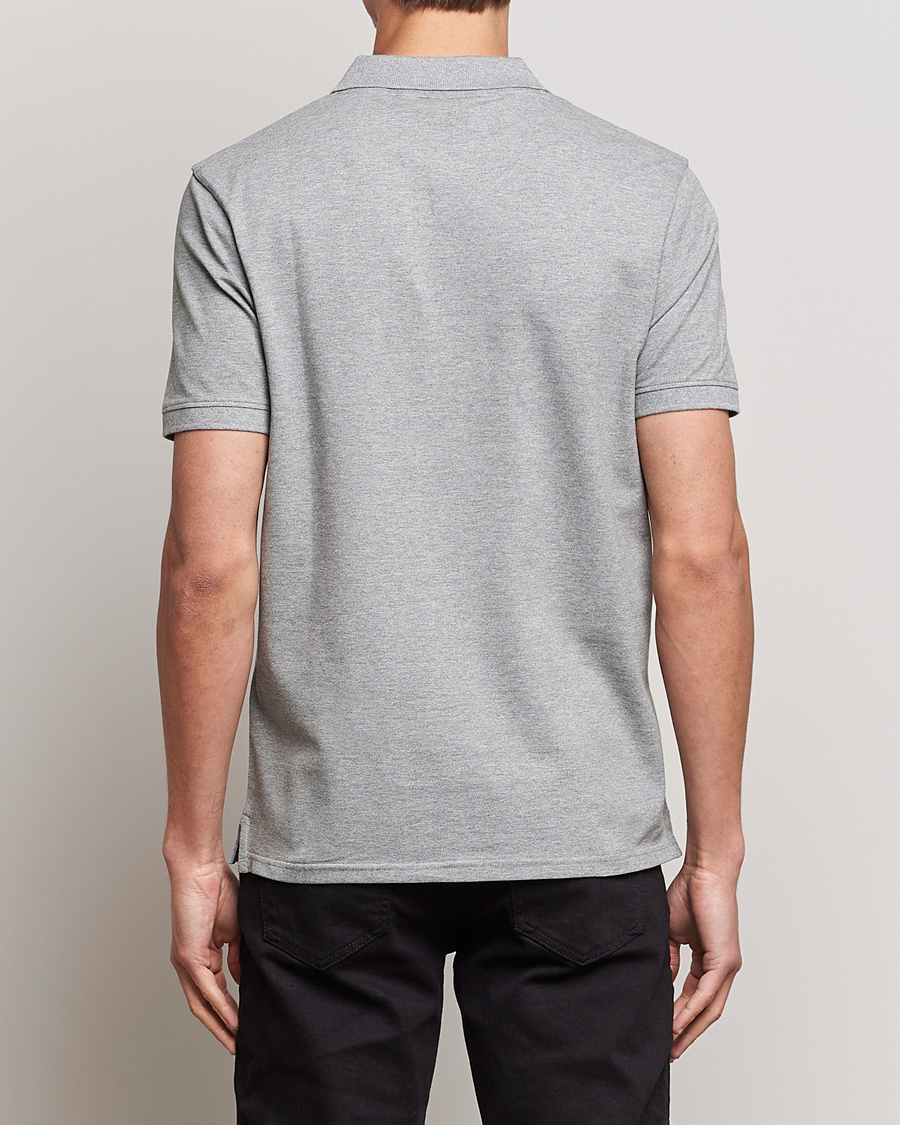 Herre | Polotrøjer | Lyle & Scott | Plain Polo Shirt Mid Grey Marl