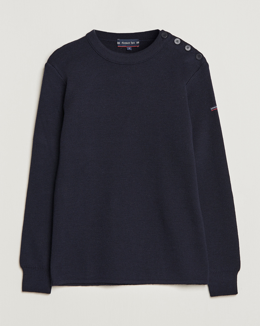 Herre | Trøjer | Armor-lux | Pull Fouesnant Sweater Navy