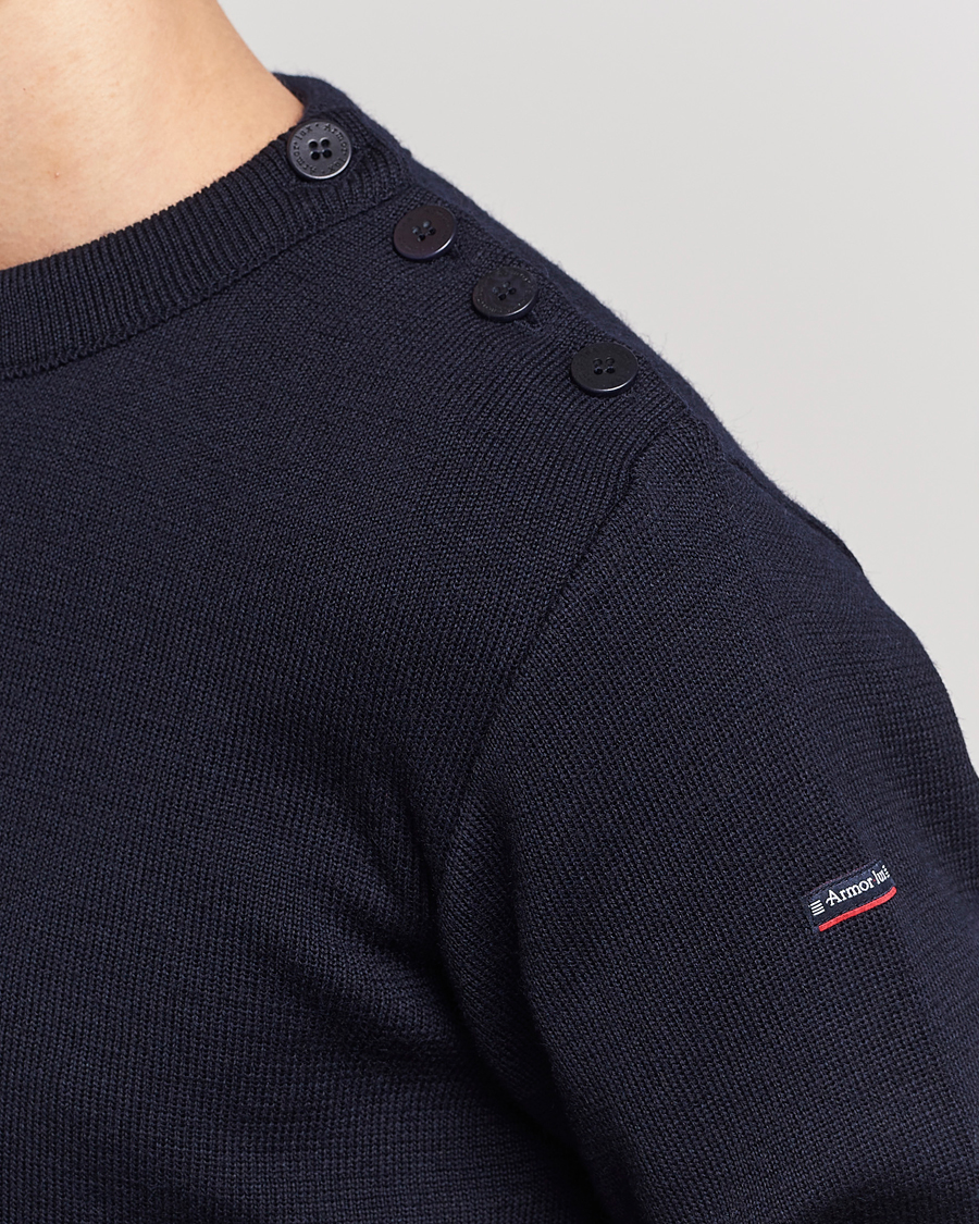 Herre | Trøjer | Armor-lux | Pull Fouesnant Sweater Navy