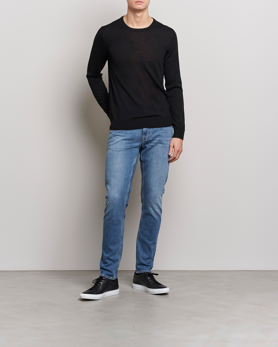 Herre | Trøjer | Tiger of Sweden | Nichols Crew Neck Pullover Black