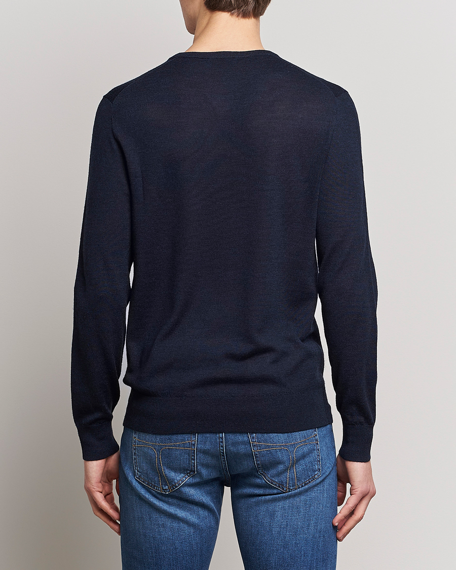 Herre | Trøjer | Tiger of Sweden | Nichols Crew Neck Pullover Navy