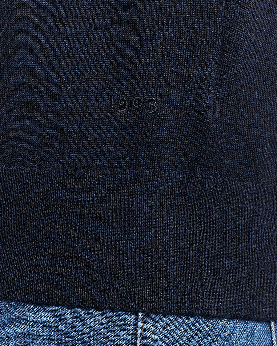 Herre | Trøjer | Tiger of Sweden | Nichols Crew Neck Pullover Navy