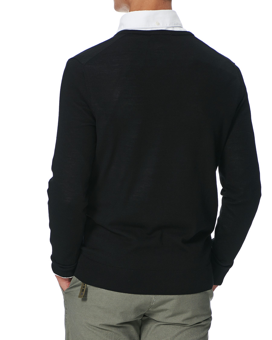 Herre | Trøjer | Tiger of Sweden | Rael V-Neck Pullover Black