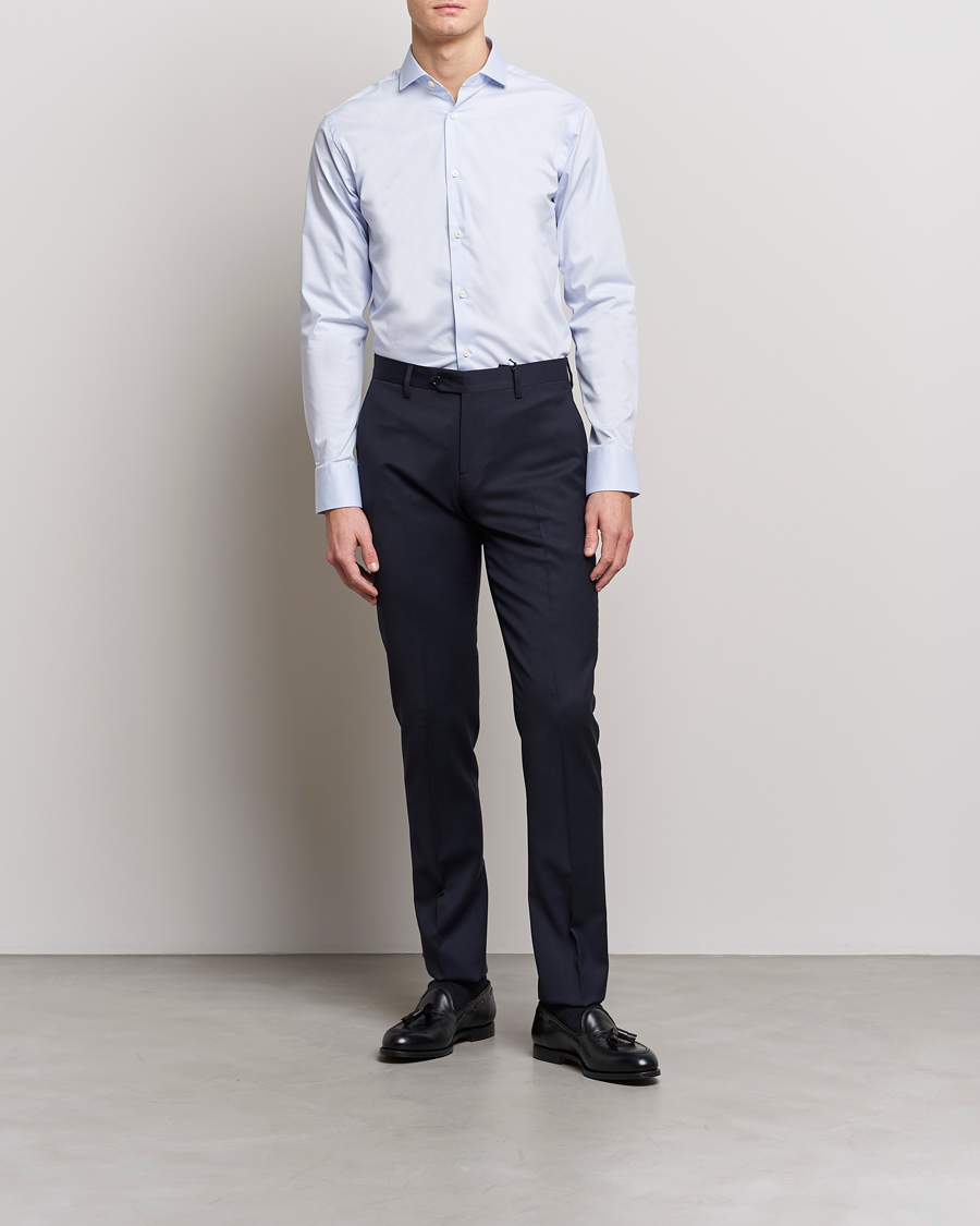 Herr |  | Tiger of Sweden | Farell 5 Stretch Shirt Light Blue