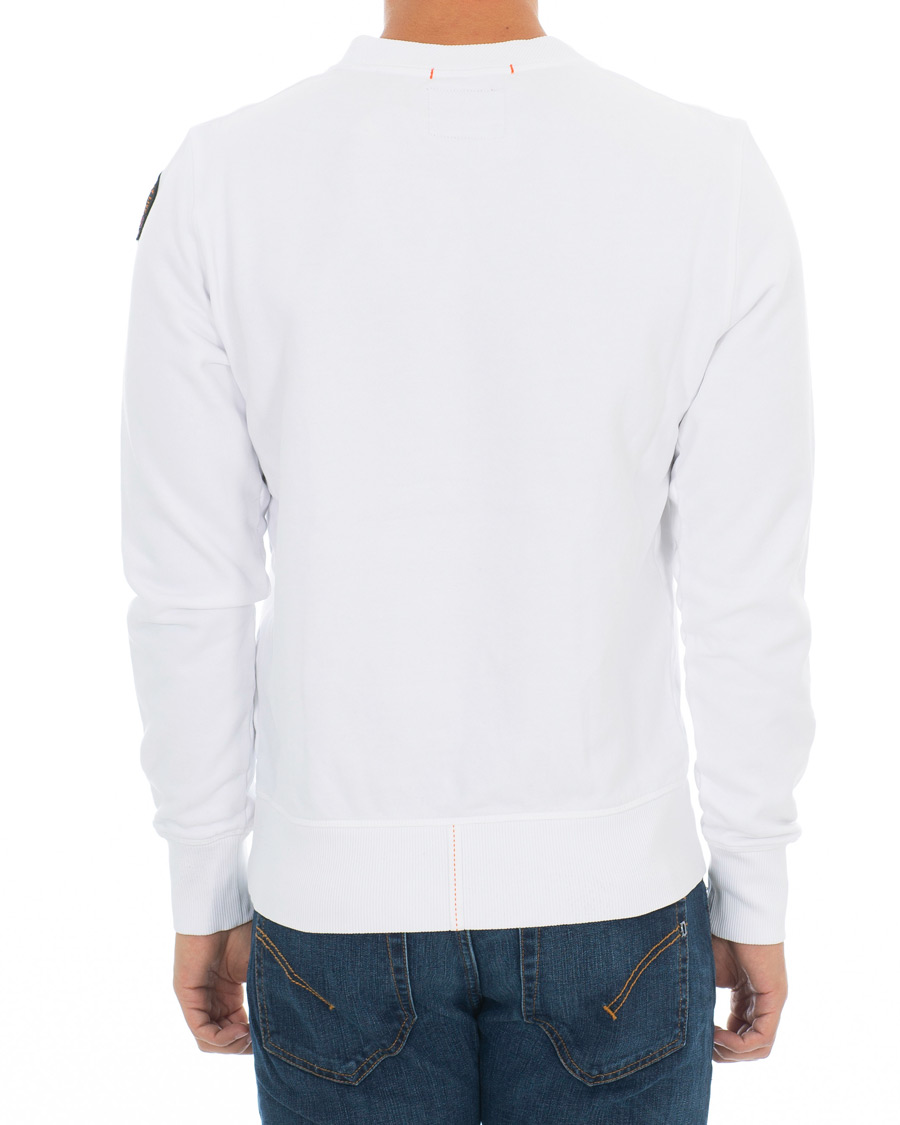 Herre | Trøjer | Parajumpers | Caleb Crew Neck Sweatshirts Off White