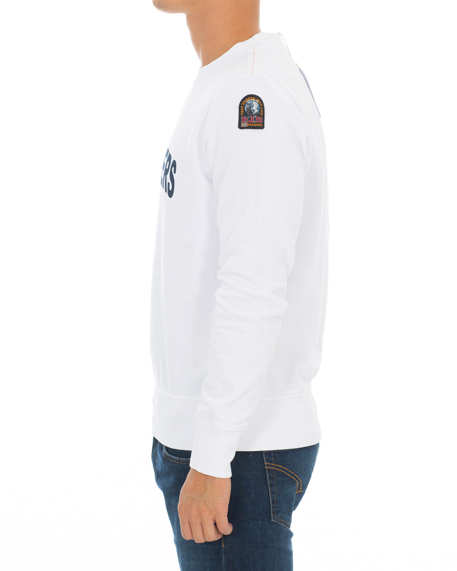 Herre | Trøjer | Parajumpers | Caleb Crew Neck Sweatshirts Off White