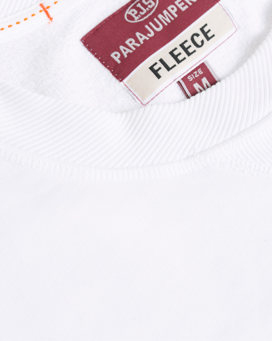 Herre | Trøjer | Parajumpers | Caleb Crew Neck Sweatshirts Off White