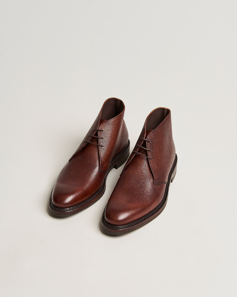 Herre | Business & Beyond | Loake 1880 Legacy | Lytham Chukka Boot Oxblood Grain Calf