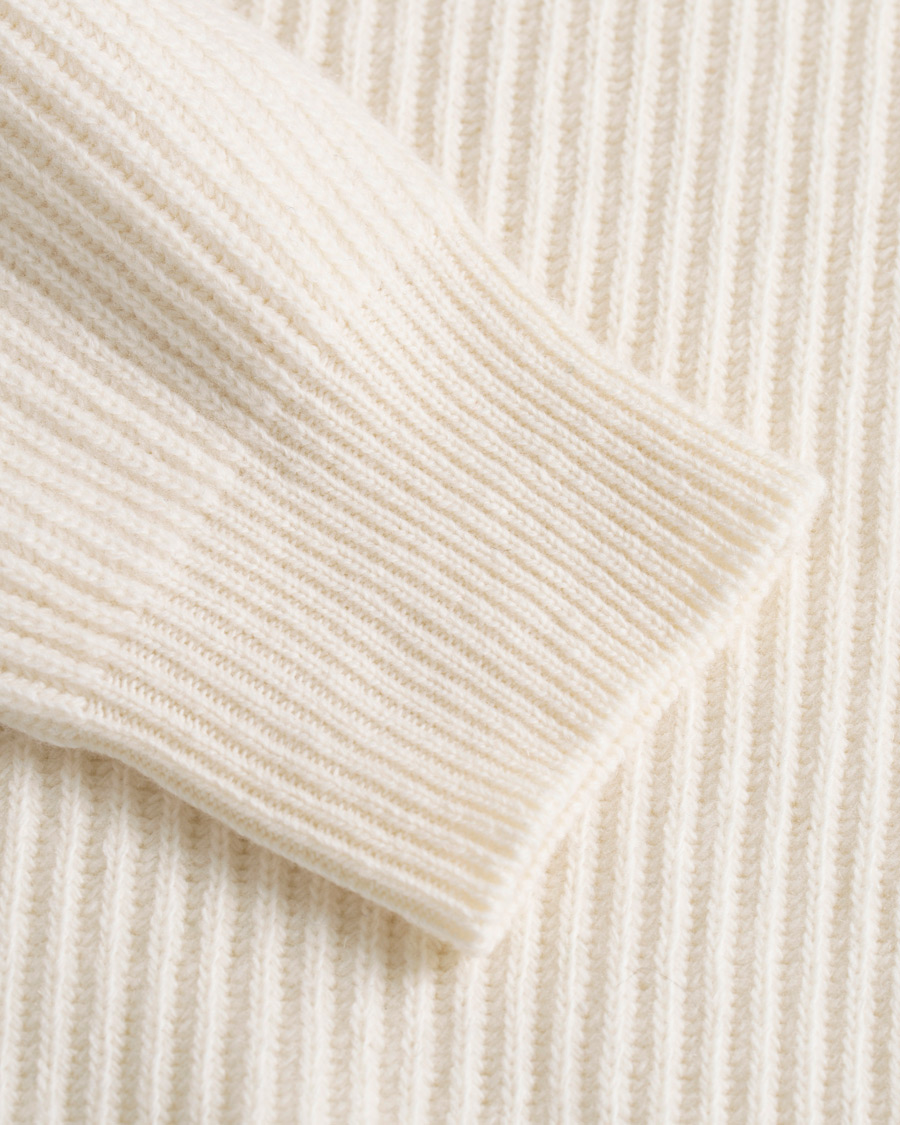 Herre | Trøjer | Berg&Berg | Bernhard Chunky Knit Turtleneck White