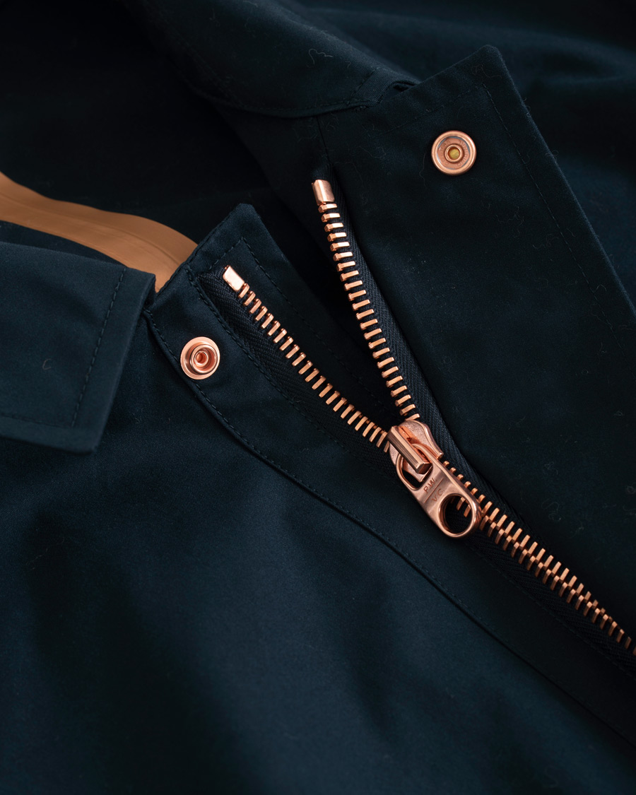 Herre | Jakker | Private White V.C. | Unlined Cotton Ventile Mac Coat 3.0 Midnight