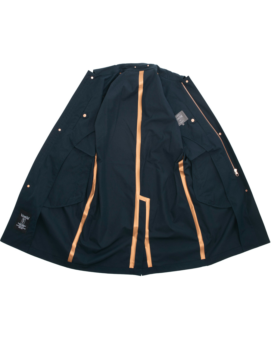 Herre | Jakker | Private White V.C. | Unlined Cotton Ventile Mac Coat 3.0 Midnight