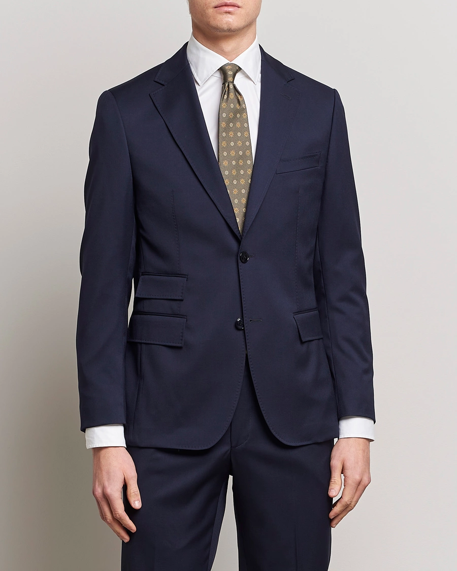 Herre | Habitjakker | Morris Heritage | Prestige Suit Jacket Navy