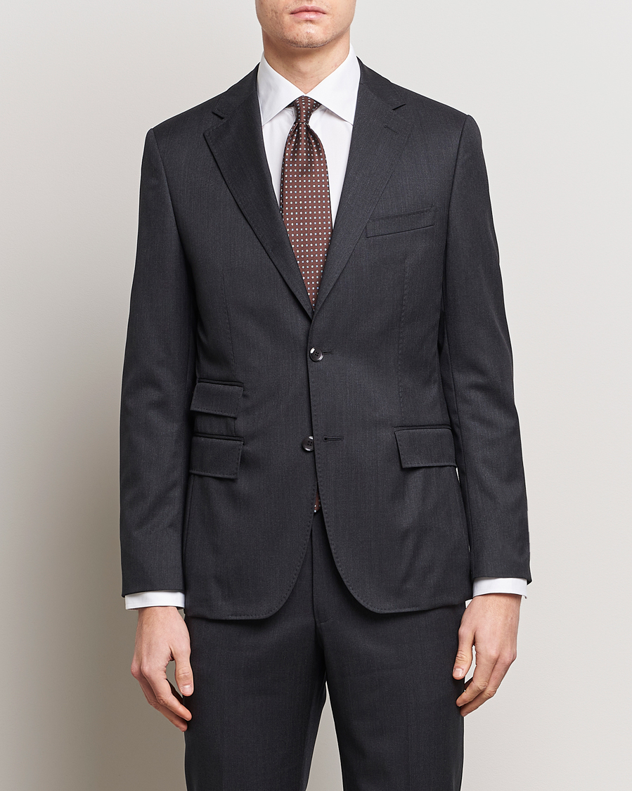 Herre | Mørkt tøj | Morris Heritage | Prestige Suit Jacket Grey