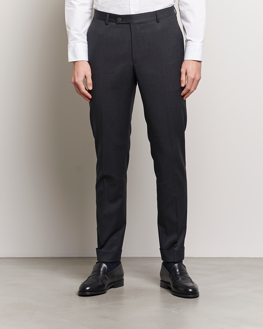 Herre | Habitbukser | Morris Heritage | Prestige Suit Trousers Grey