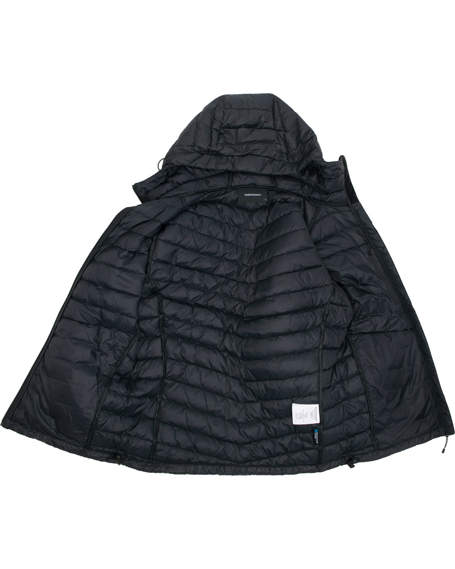 Herre | Jakker | Peak Performance | Frost Down Hooded Jacket Black