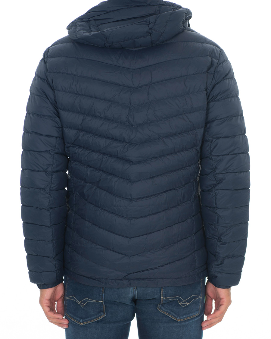 Herre | Jakker | Peak Performance | Frost Down Hooded Jacket Blue Shadow