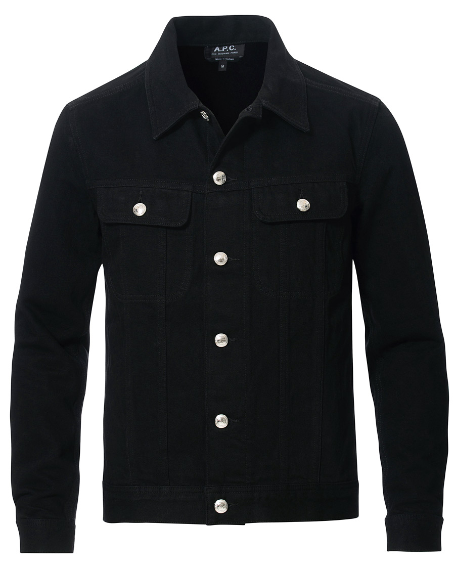 Herre | Jakker | A.P.C. | Benjamin Denim Jacket Black