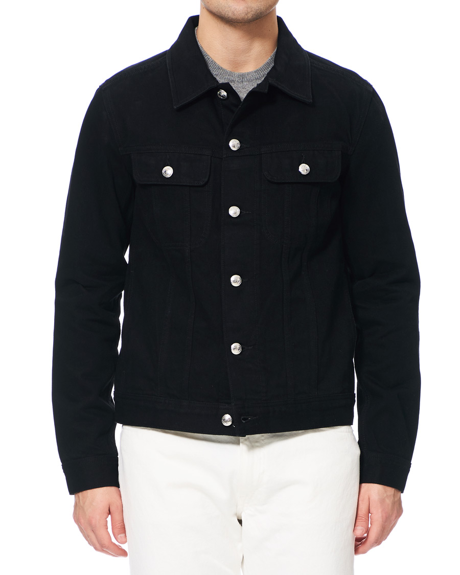Herre | Jakker | A.P.C. | Benjamin Denim Jacket Black