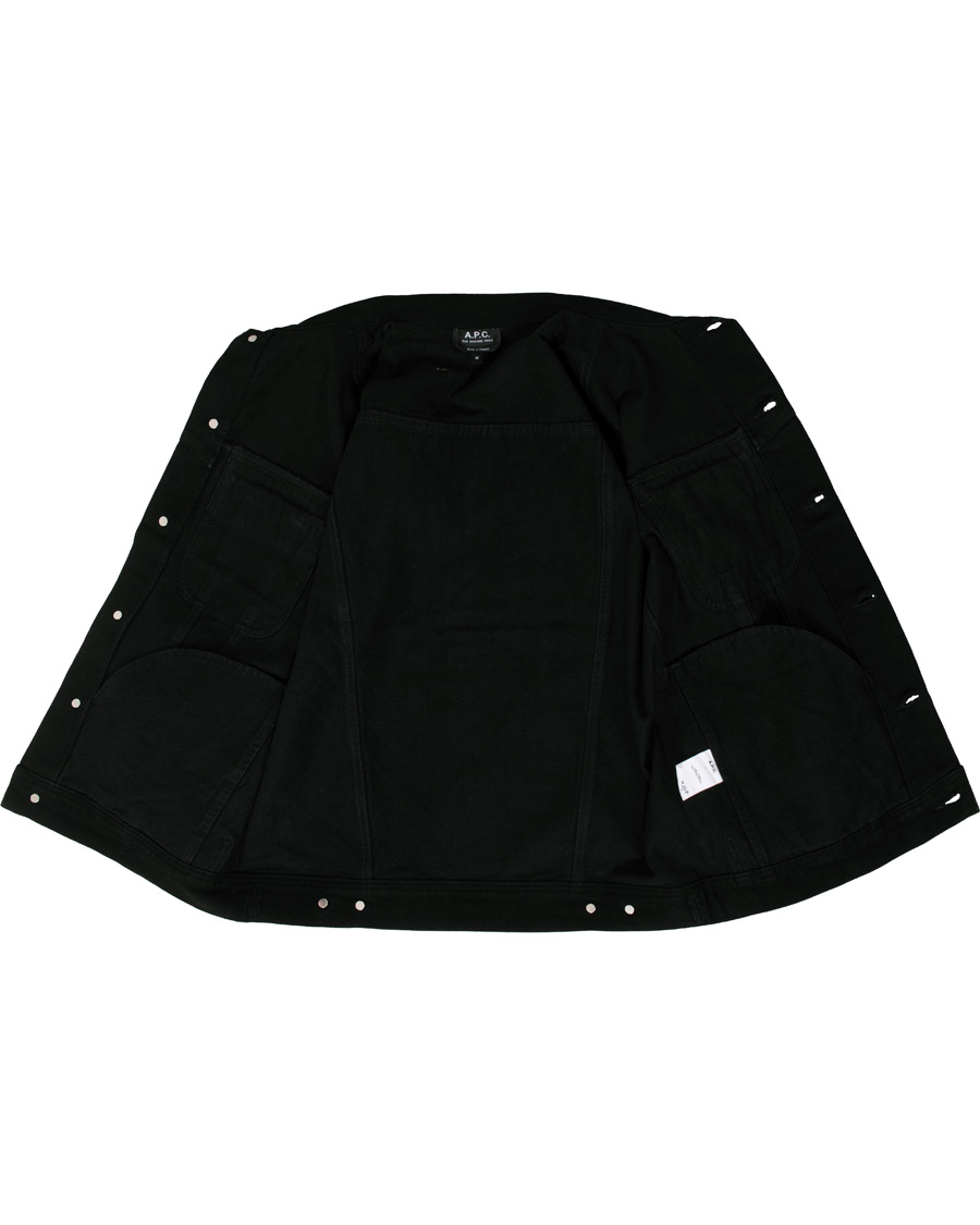Herre | Jakker | A.P.C. | Benjamin Denim Jacket Black