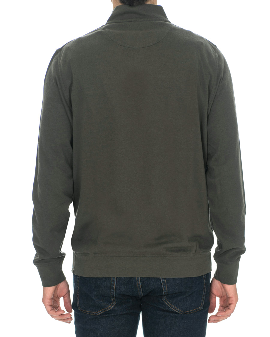 Herre | Trøjer | Barbour Lifestyle | Batten Cotton/Modal Half Zip Olive
