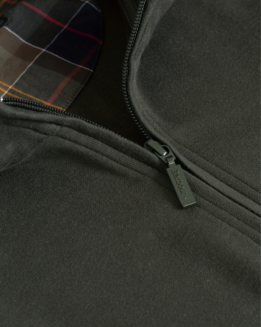 Herre | Trøjer | Barbour Lifestyle | Batten Cotton/Modal Half Zip Olive