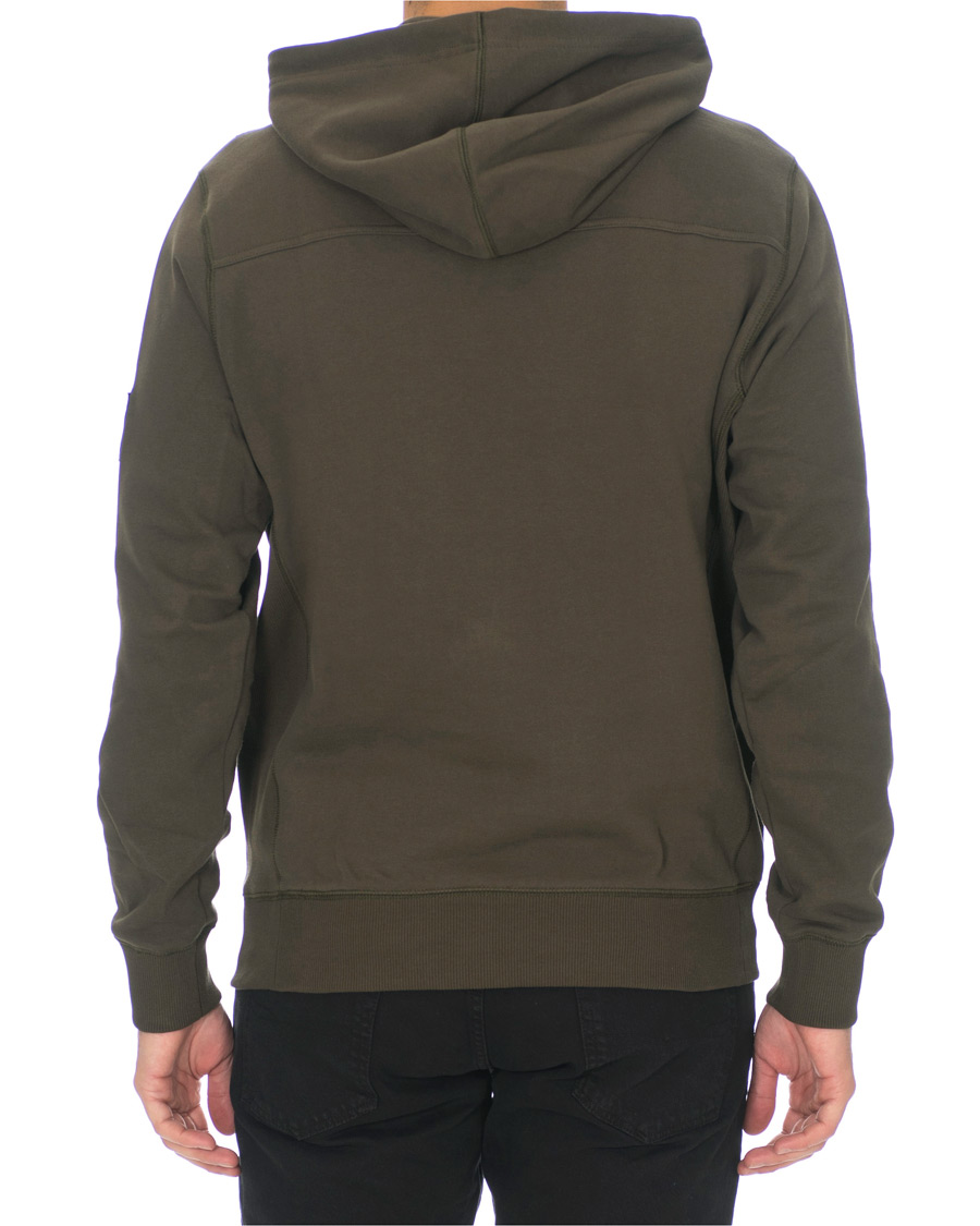 Herre | Trøjer | Calvin Klein Jeans | Monogram Sleeve Badge Hoodie Deep Depths