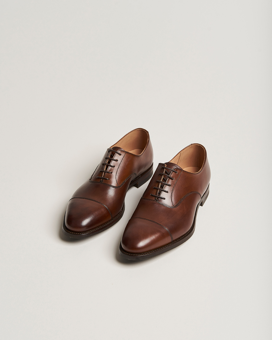 Herre | Håndlavede sko | Crockett & Jones | Connaught 2 City Sole Dark Brown Calf