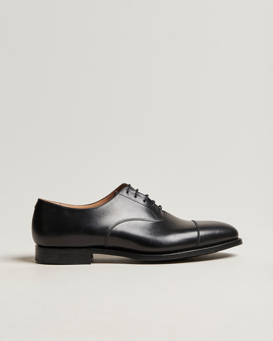 Herre | Oxfords | Crockett & Jones | Connaught 2 City Sole Black Calf