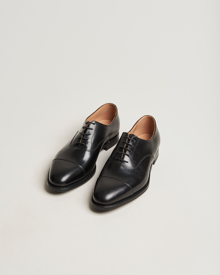 Herre | Håndlavede sko | Crockett & Jones | Connaught 2 City Sole Black Calf