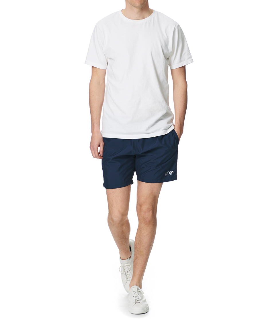 Herre | Badebukser | BOSS BLACK | BOSS Starfish Swim Shorts Navy