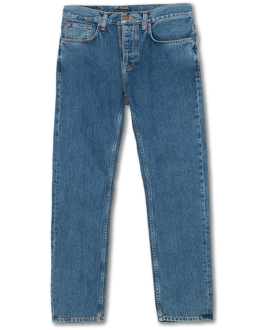 Herre | Jeans | Nudie Jeans | Sleepy Sixten Organic Jeans Friendly Blue