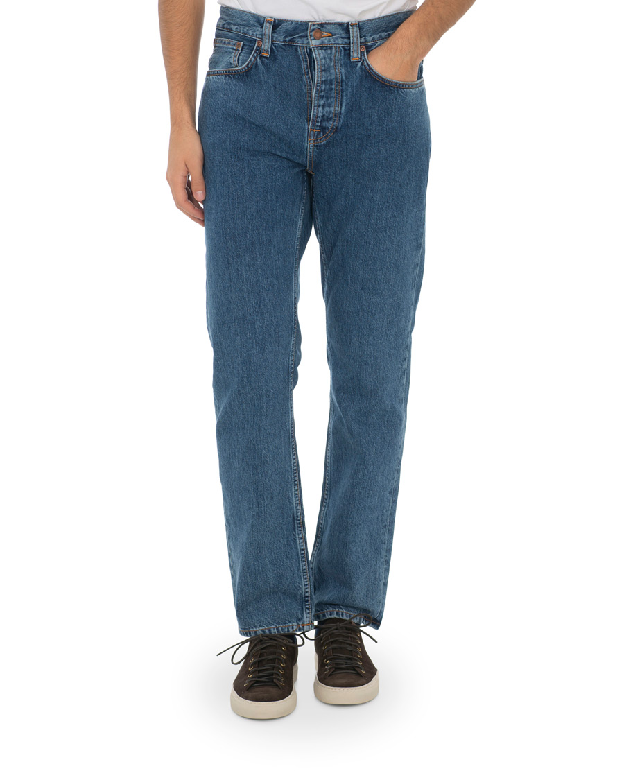 Herre | Jeans | Nudie Jeans | Sleepy Sixten Organic Jeans Friendly Blue