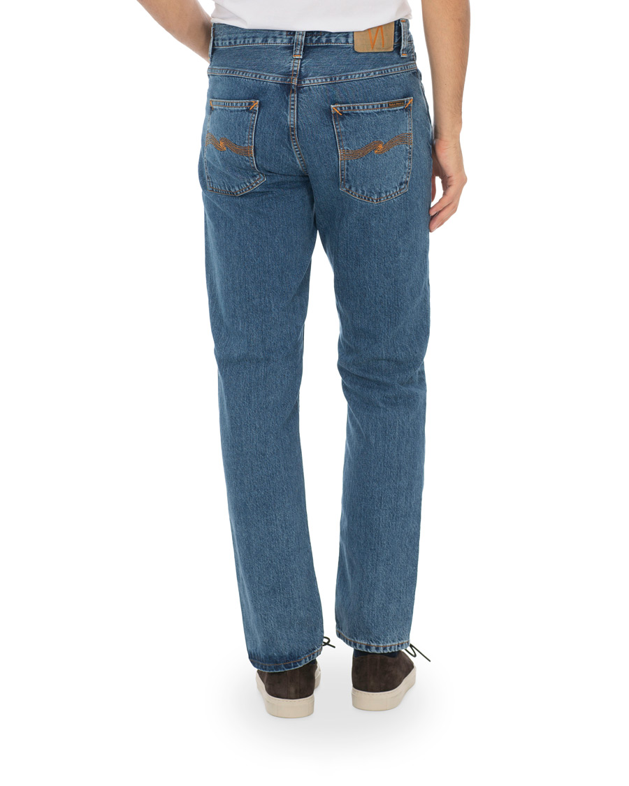 Herre | Jeans | Nudie Jeans | Sleepy Sixten Organic Jeans Friendly Blue