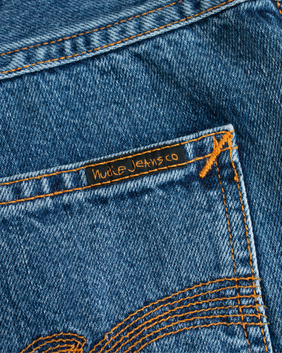 Herre | Jeans | Nudie Jeans | Sleepy Sixten Organic Jeans Friendly Blue