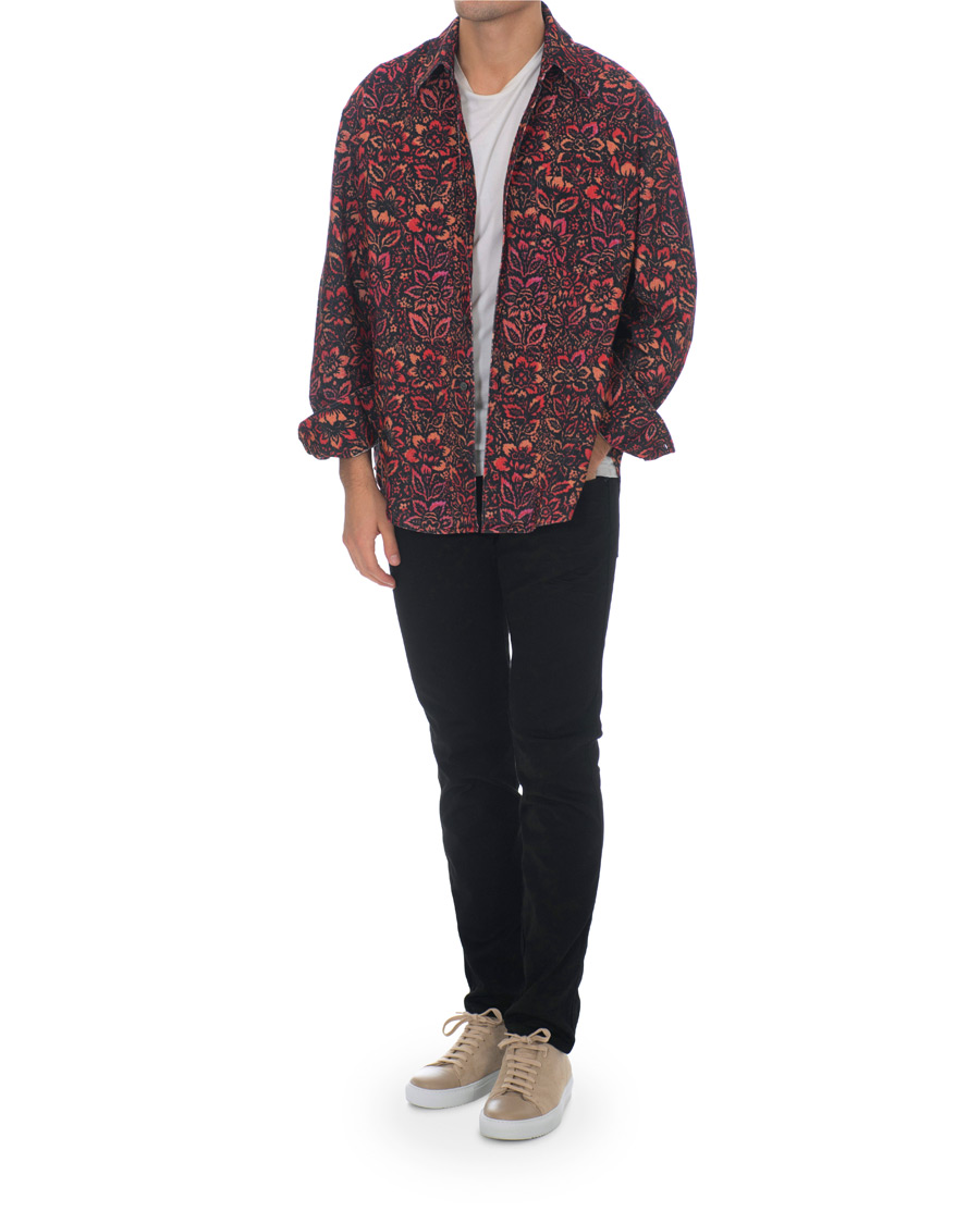 Herre | Skjorter | Our Legacy | Coco 70's Shirt Floral Wallpaper Print
