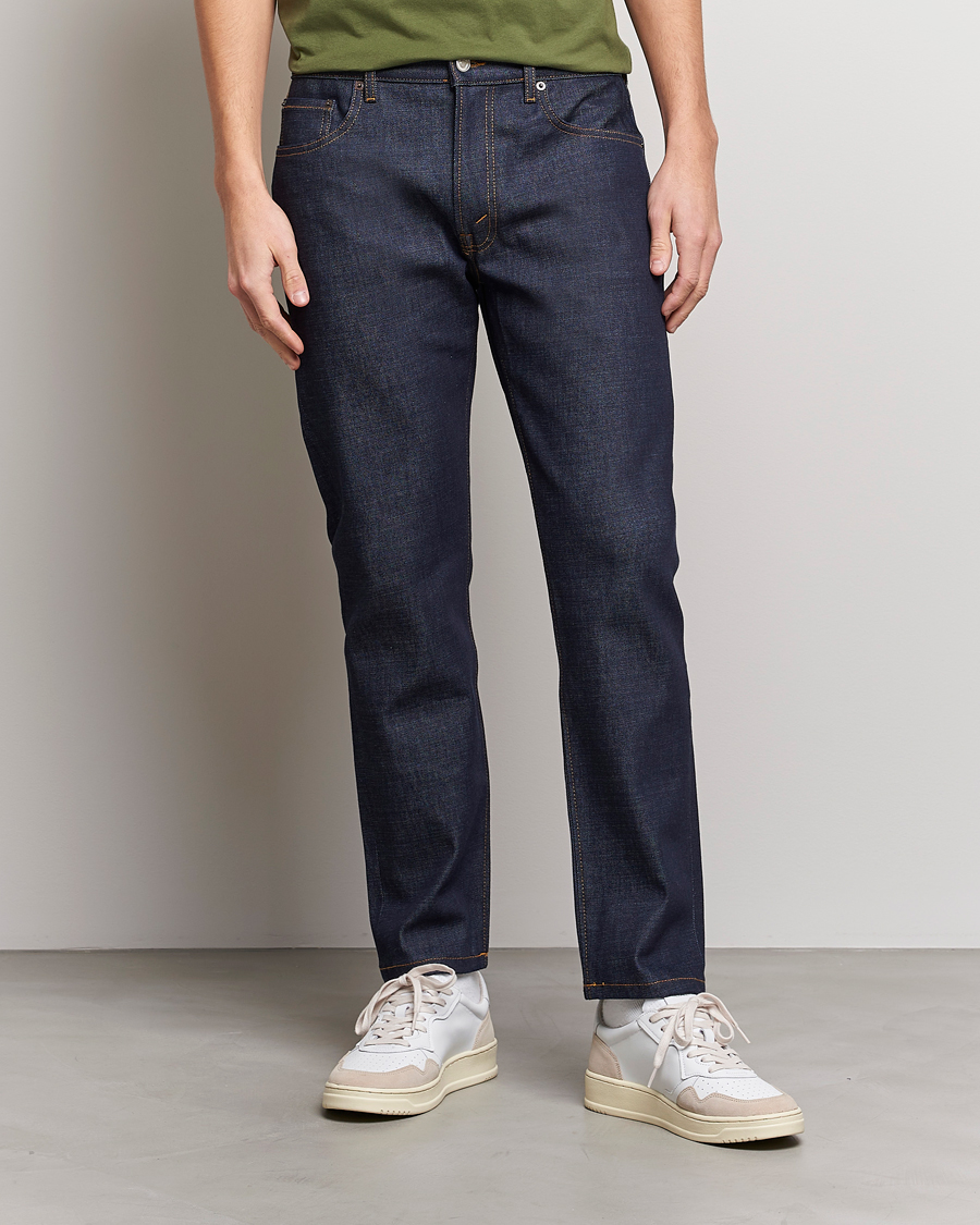 Herre | Blå jeans | Jeanerica | TM005 Tapered Jeans Blue Raw