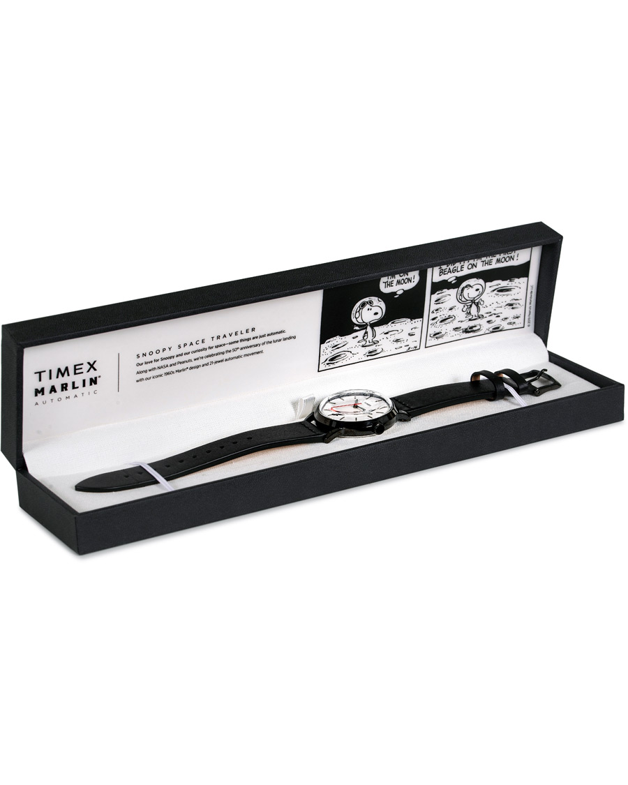 Herre | Timex Marlin Automatic Snoopy Space Traveller 40mm Black | Timex | Marlin Automatic Snoopy Space Traveller 40mm Black