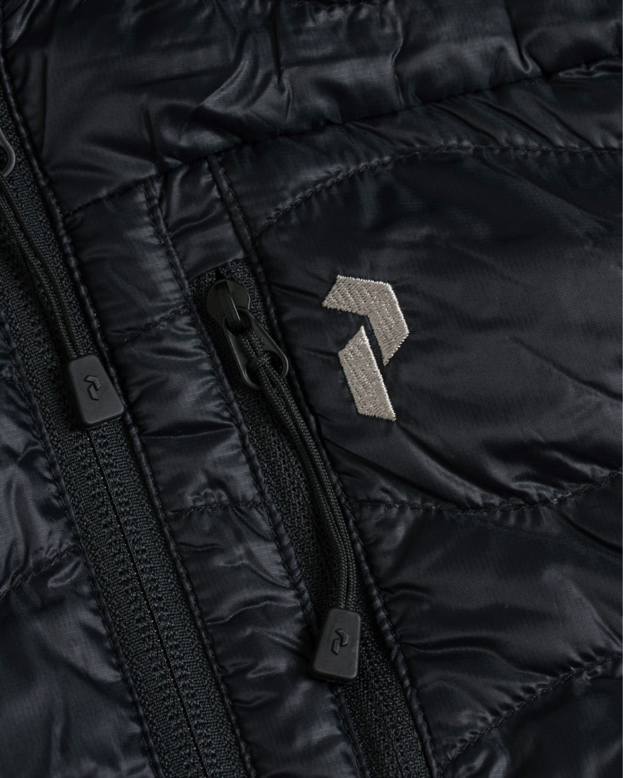 Herre | Jakker | Peak Performance | Helium Hybrid Hooded Jacket Black