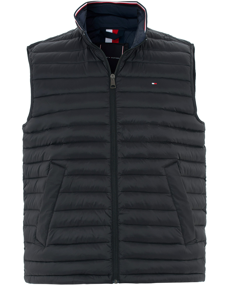 Herre | Jakker | Tommy Hilfiger | Packable Lightweight Down Vest Jet Black