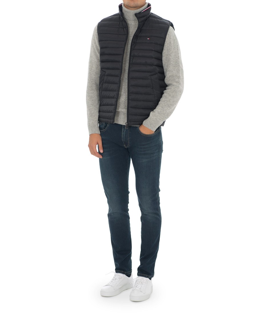 Herre | Jakker | Tommy Hilfiger | Packable Lightweight Down Vest Jet Black