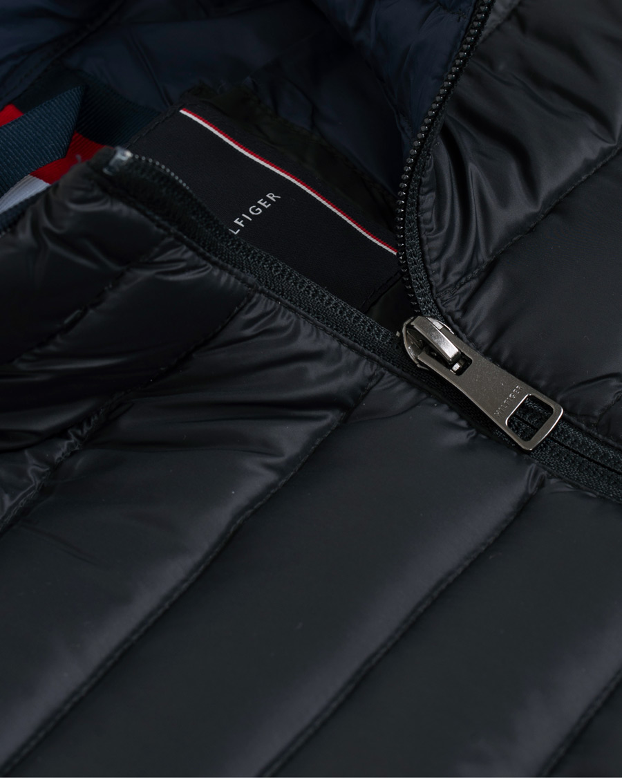 Herre | Jakker | Tommy Hilfiger | Packable Lightweight Down Vest Jet Black