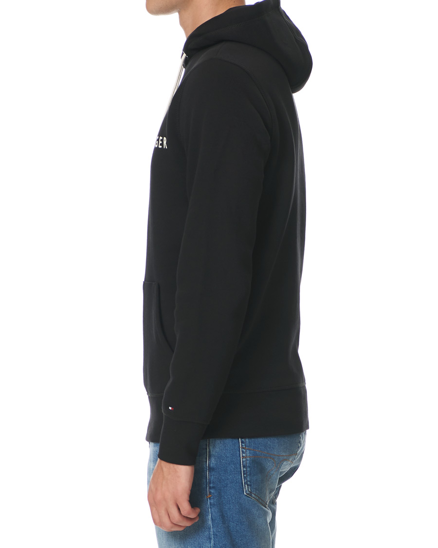 Herre | Trøjer | Tommy Hilfiger | Logo Hoodie Jet Black