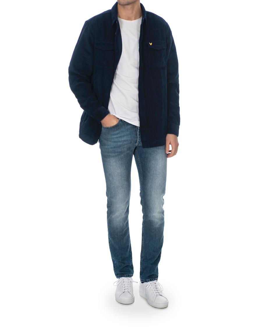 Herre | Skjorter | Lyle & Scott | Corduroy Overshirt Navy