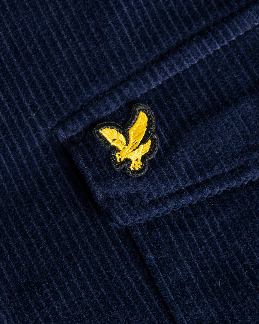 Herre | Skjorter | Lyle & Scott | Corduroy Overshirt Navy