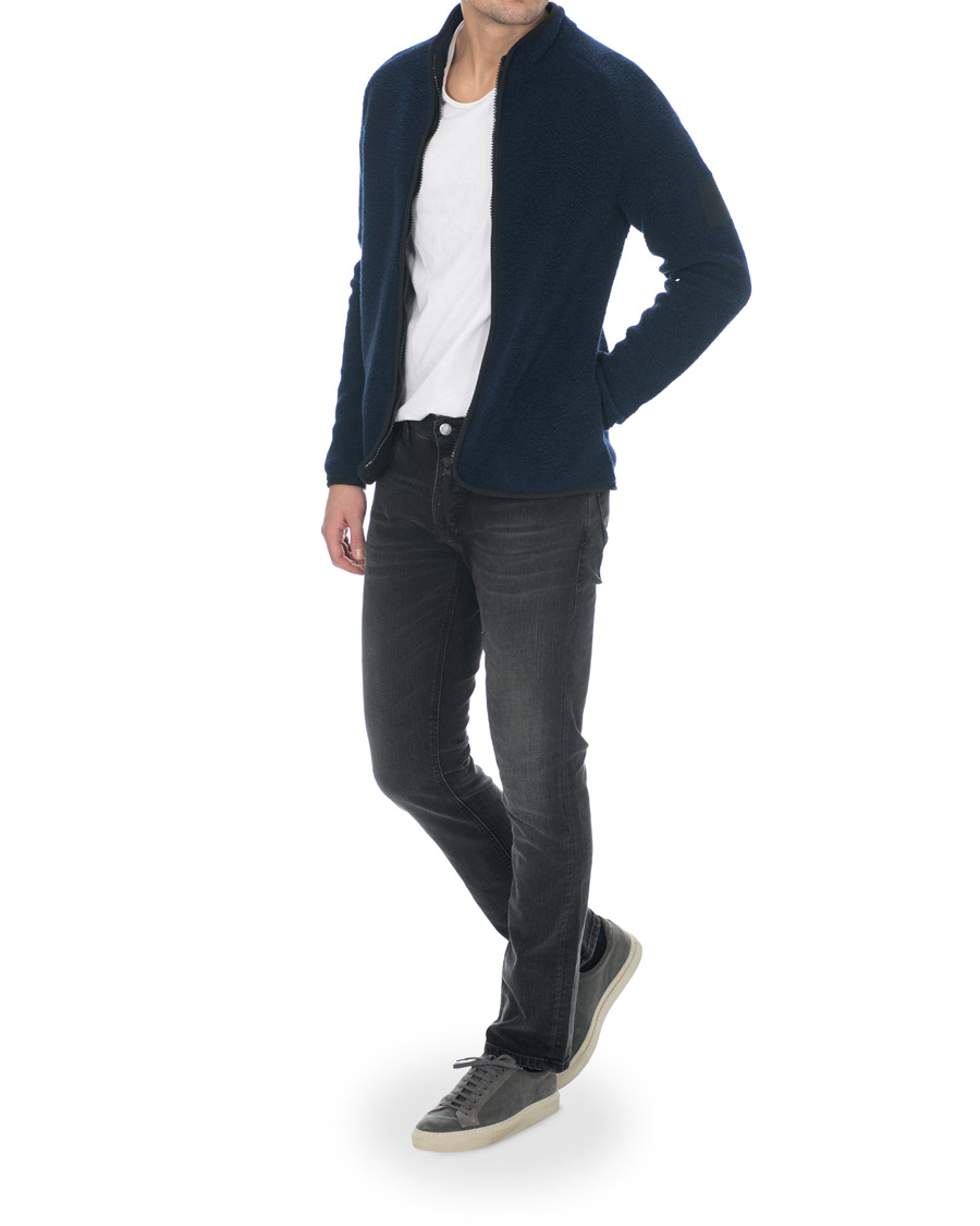 Herre | Trøjer | Peak Performance | Ted Full Zip Fleece Salute Blue