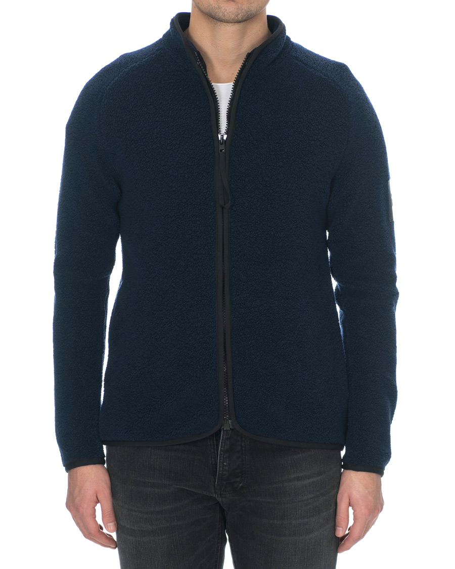 Herre | Trøjer | Peak Performance | Ted Full Zip Fleece Salute Blue