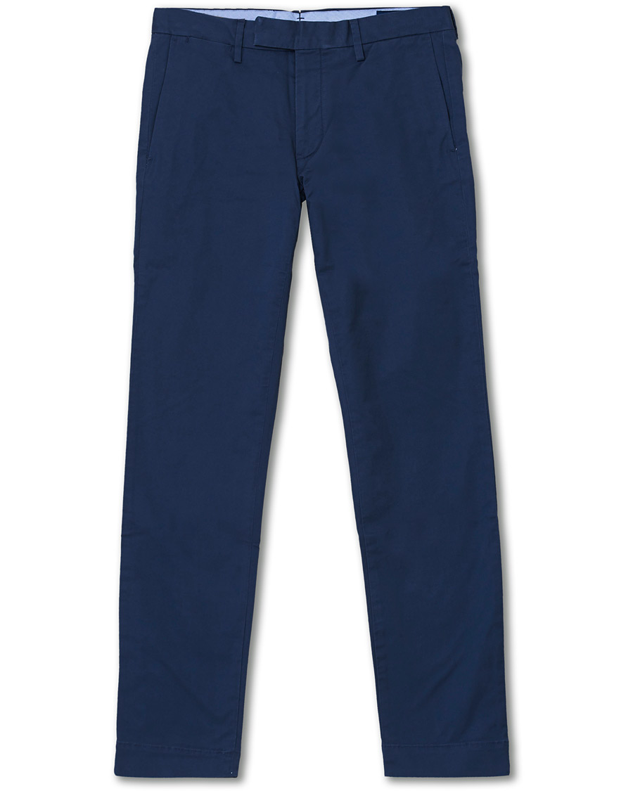 Herre | Bukser | Polo Ralph Lauren | Slim Fit Stretch Hudson Chino Boston Navy
