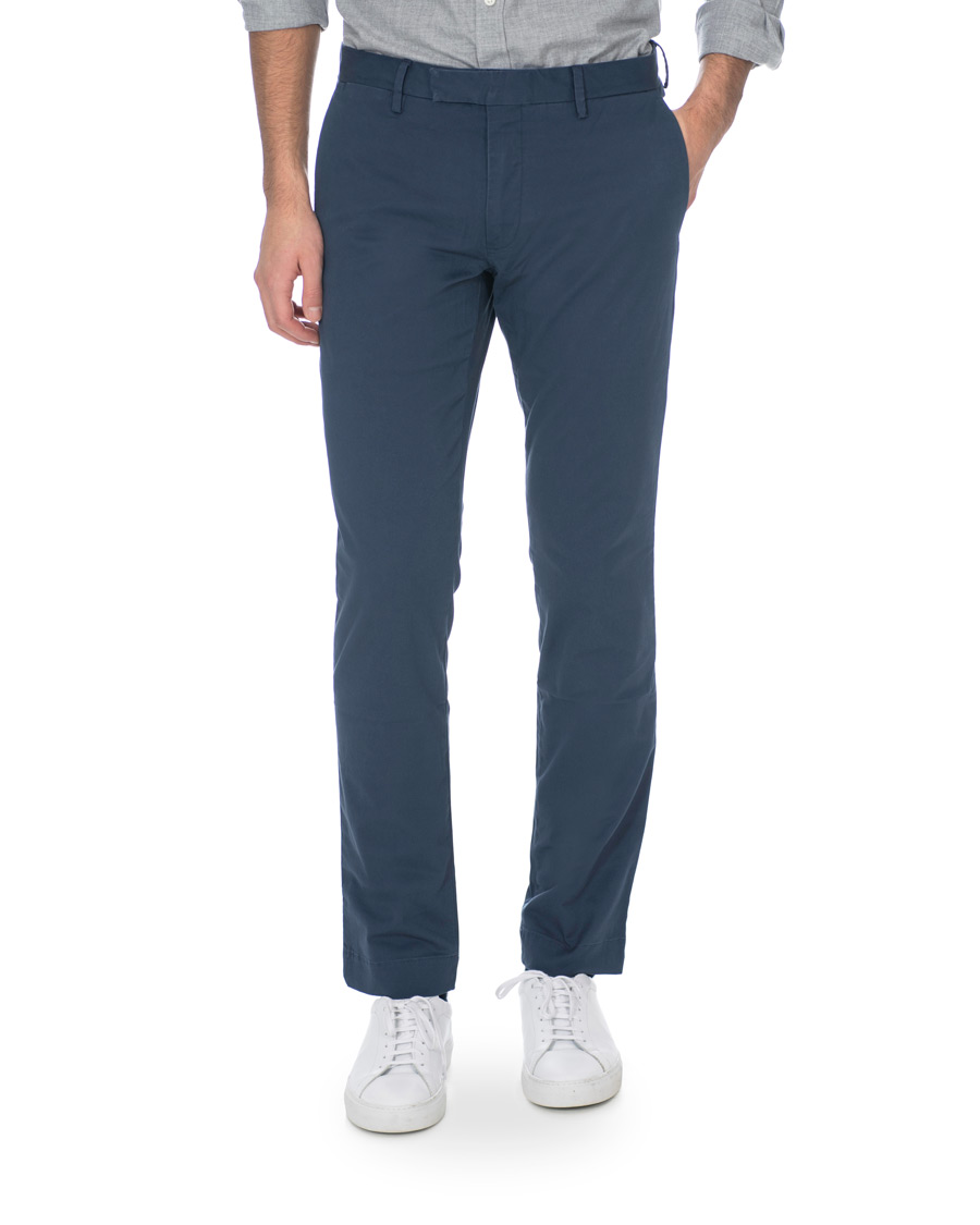 Herre | Bukser | Polo Ralph Lauren | Slim Fit Stretch Hudson Chino Boston Navy