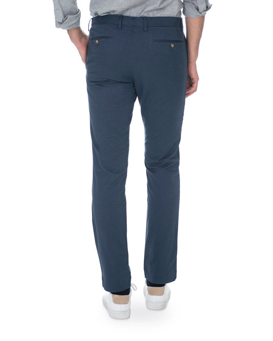 Herre | Bukser | Polo Ralph Lauren | Slim Fit Stretch Hudson Chino Boston Navy
