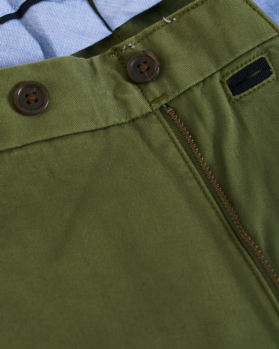 Herre | Bukser | Polo Ralph Lauren | Slim Fit Stretch Hudson Chino Army Olive